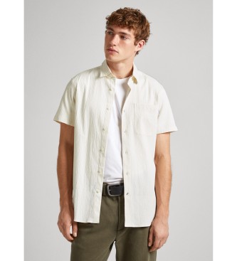 Pepe Jeans Camisa bege Pyke