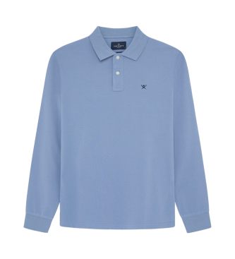 Hackett London Polo Slim Fit Logo blue