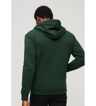 Superdry Felpa verde essenziale