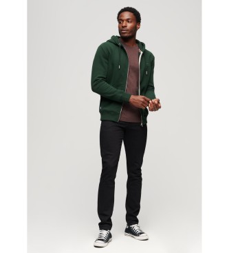 Superdry Felpa verde essenziale