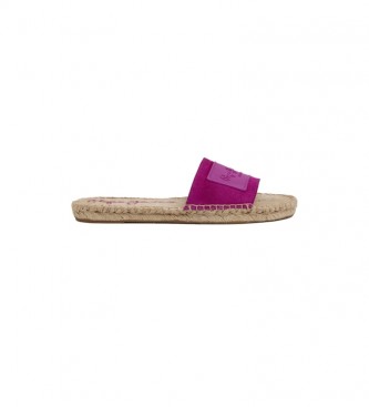 Pepe Jeans Sandales en cuir Siva Berry 