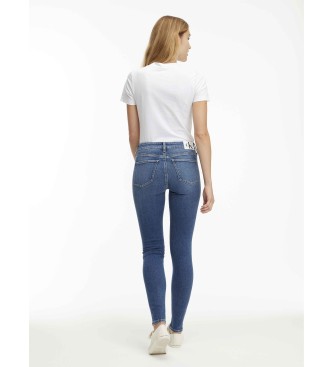 Calvin Klein Jeans Jean Mid Rise Skinny blauw