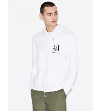 Armani Exchange Sweatshirt Fleece vit