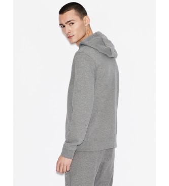 Armani Exchange Grijs fleece sweatshirt