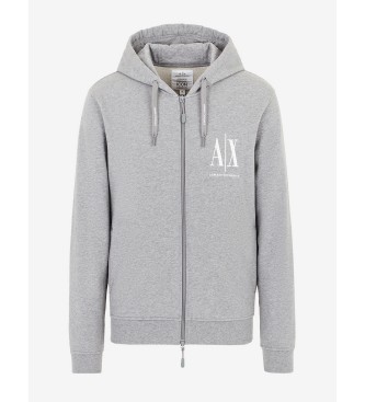 Armani Exchange Grey fleece sweatshirt