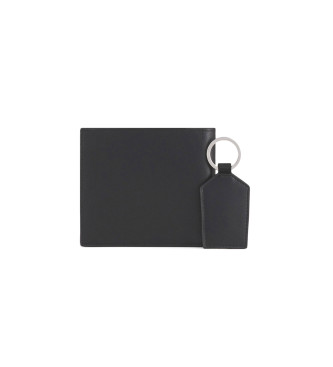 Armani Exchange Set da 2 pezzi con portafoglio nero