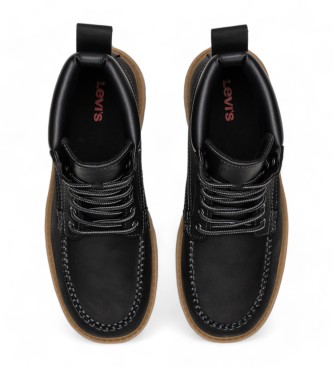 Levi's Abner Botas de couro com aba vermelha preto