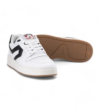 Levi's Glide L Leren Sneakers wit