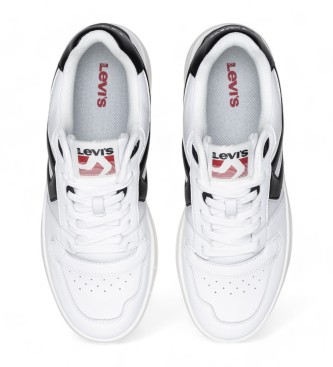 Levi's Glide L Leren Sneakers wit