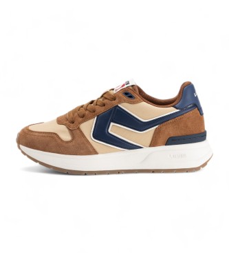 Levi's Scarpe da ginnastica in pelle Charge marrone