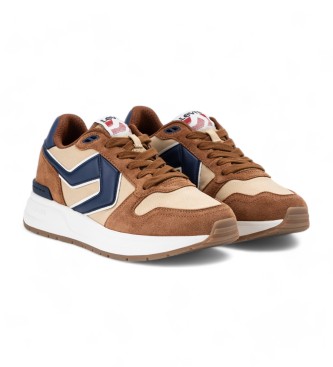 Levi's Scarpe da ginnastica in pelle Charge marrone