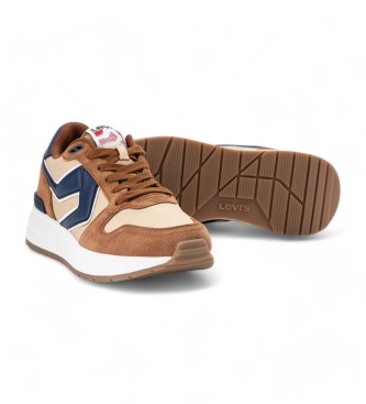 Levi's Scarpe da ginnastica in pelle Charge marrone