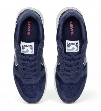 Levi's Tnis de couro Navy Charge