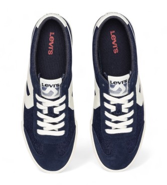 Levi's Baskets en cuir Sneak navy