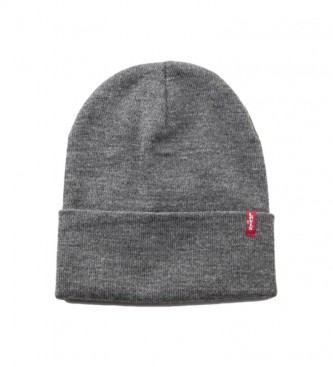 Levi's Gorro Slouchy Red Tab gris