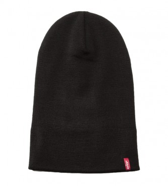 Levi's Bonnet slouchy Red Tab noir