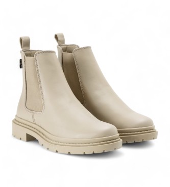 Levi's Trooper Chelsea-Stiefeletten beige