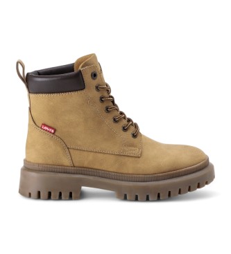 Levi's Brown Lennox ankle boots