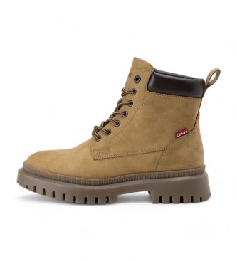 Levi's Brown Lennox ankle boots