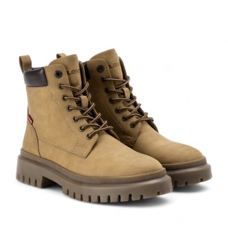 Levi's Brown Lennox ankle boots