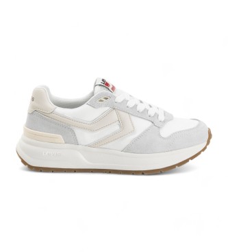 Levi's Baskets en cuir Charge S blanc