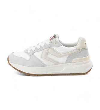 Levi's Baskets en cuir Charge S blanc