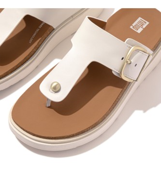 Fitflop Gen-FF sandaler i lder, hvide