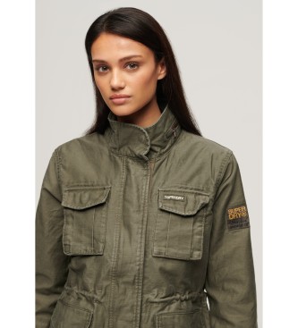 Superdry Embellished Classic Jacket M65 green