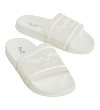 Pepe Jeans Chanclas Translucent blanco