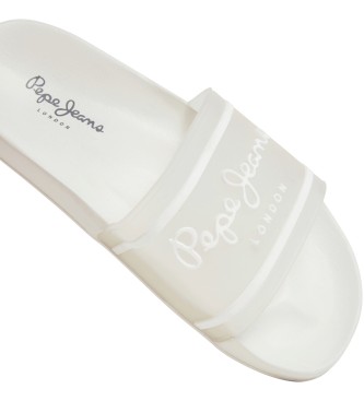 Pepe Jeans Chanclas Translucent blanco