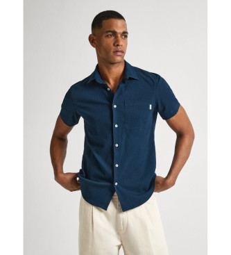 Pepe Jeans Camicia Pyke blu scuro