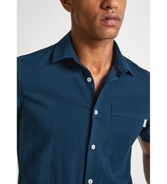 Pepe Jeans Camicia Pyke blu scuro