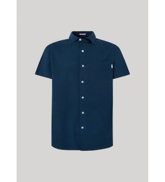 Pepe Jeans Camicia Pyke blu scuro