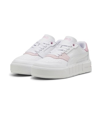 Puma Cali Court Match Leder Turnschuhe wei