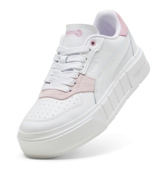 Puma Cali Court Match Leather Sneakers branco