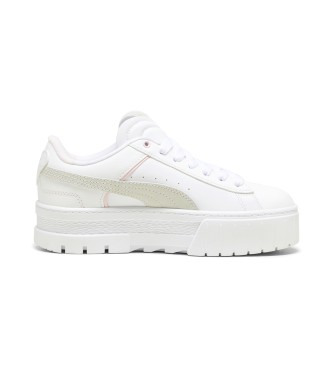 Puma Zapatillas de Piel Mayze Queen of Hearts blanco