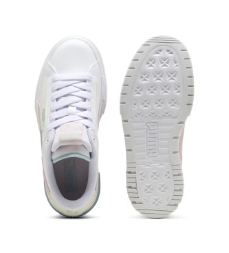 Puma Mayze Crashed Lder Sneakers hvid