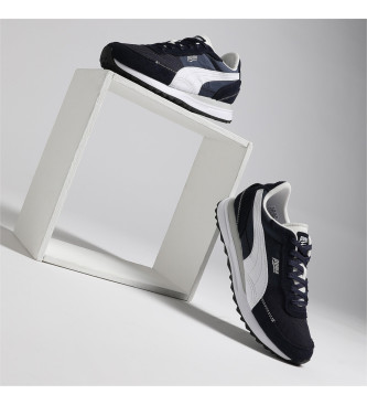 Puma Road Rider Leather Shoes navy