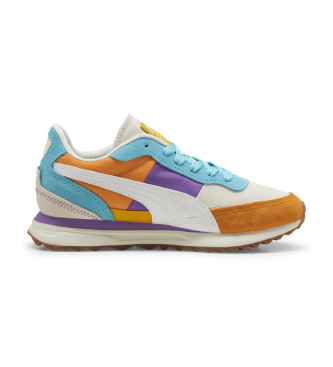 Puma Road Rider SD leather shoes multicoloured