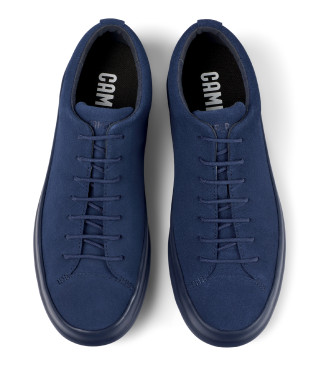 Camper Sneaker Chassis Sport in pelle blu scuro