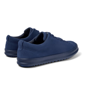 Camper Sneaker Chassis Sport in pelle blu scuro