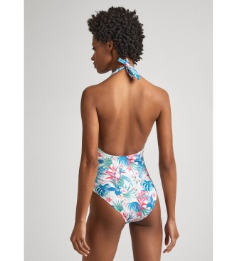 Pepe Jeans Hibiscus blue swimsuit