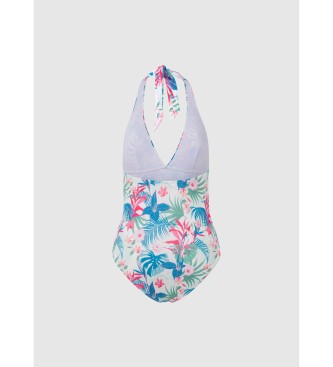 Pepe Jeans Hibiscus blue swimsuit