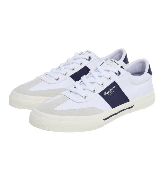 Pepe Jeans Kenton Strap Sneakers white