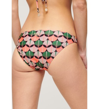 Superdry Classic multicoloured printed bikini bottoms