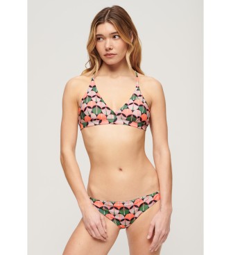 Superdry Braguita de bikini clsica estampada multicolor