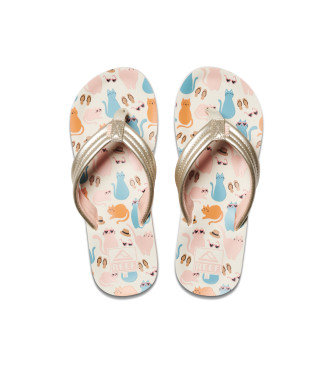 Reef Chanclas Kids Ahi dorado