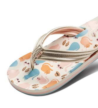 Reef Chanclas Kids Ahi dorado