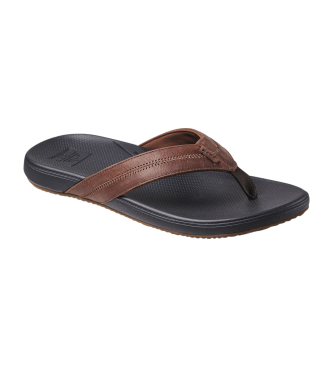 Reef Cushion Phantom 2.0 Le braun Leder Flip Flops