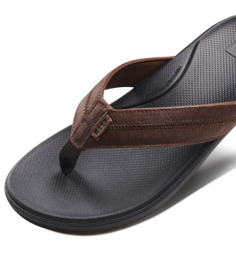 Reef Chanclas de piel Cushion Phantom 2.0 Le marrn